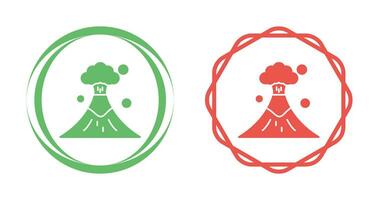 Volcano Vector Icon