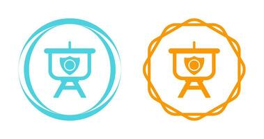Security Presentation Vector Icon