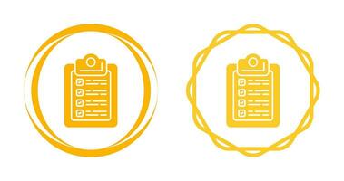 Checklist Vector Icon