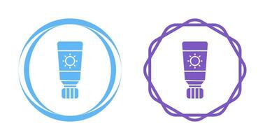Sunscreen Vector Icon