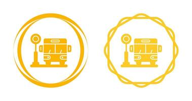 Bus Stop Vector Icon