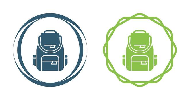 Backpack Vector Icon