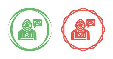 Cyber Attack Vector Icon