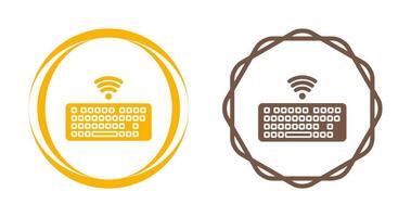 Wireless Keyboard Vector Icon