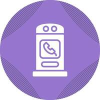 Phone Booth Vector Icon