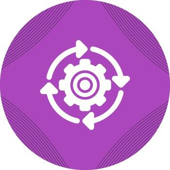 continuo integración vector icono