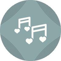 Romantic music Vector Icon