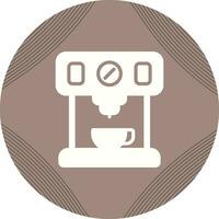 Coffee Maker with Wi-Fi Vector Icon