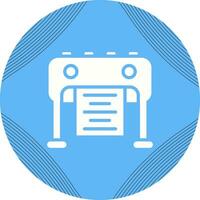 Plotter Vector Icon