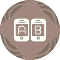 A B Testing Vector Icon
