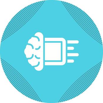 Machine Learning Vector Icon