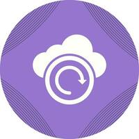 Cloud Backup Vector Icon