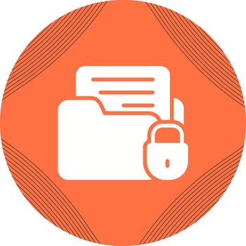 icono de vector de cifrado de datos