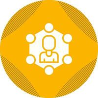 Network Segmentation Vector Icon
