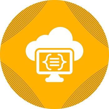 Serverless Computing Vector Icon
