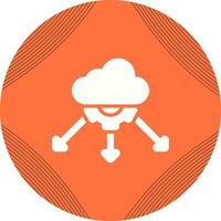 Network Load Balancing Vector Icon