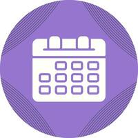 icono de vector de calendario