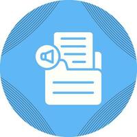 Document Insert Audio Vector Icon