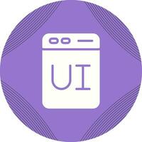 User Interface Design Vector Icon