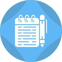 Memo pad Vector Icon