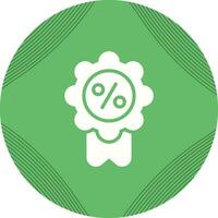 Badge Percent Vector Icon