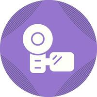 icono de vector de cámara de vídeo