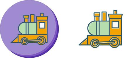 Toy Train Vector Icon