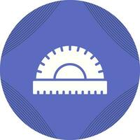 Protractor Vector Icon