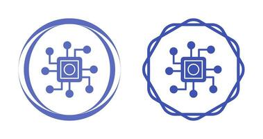 icono de vector de circuito