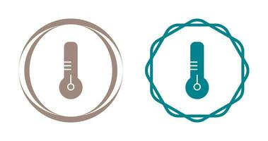 icono de vector de baja temperatura