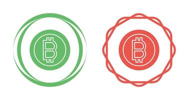 Bitcoin Vector Icon