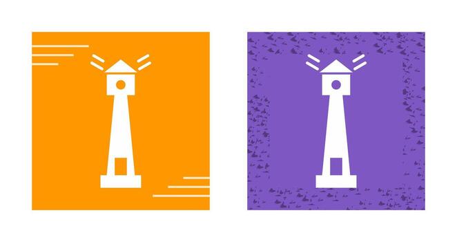 icono de vector de faro