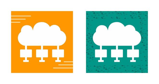 Cloud Computing Vector Icon