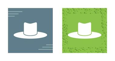 icono de vector de sombrero