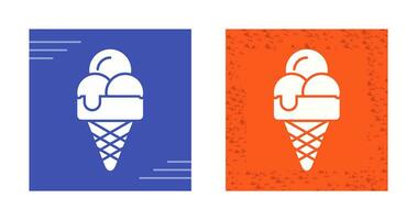 icono de vector de helado