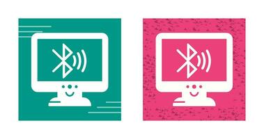 Bluetooth Lcd Vector Icon