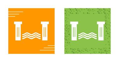 Water Dam Vector Icon