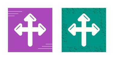 Directional Sign Vector Icon