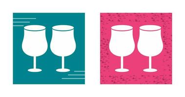 Party Glasses Vector Icon