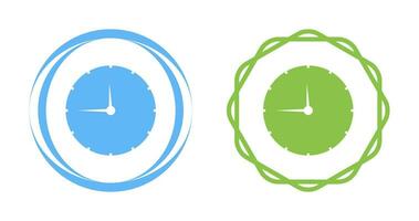 Wall Clock Vector Icon