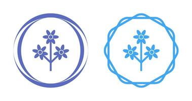 Flower Branch Vector Icon