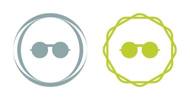 Vintage Glasses Vector Icon