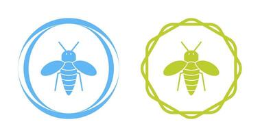 icono de vector de abeja