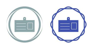 Pass Card Vector Icon