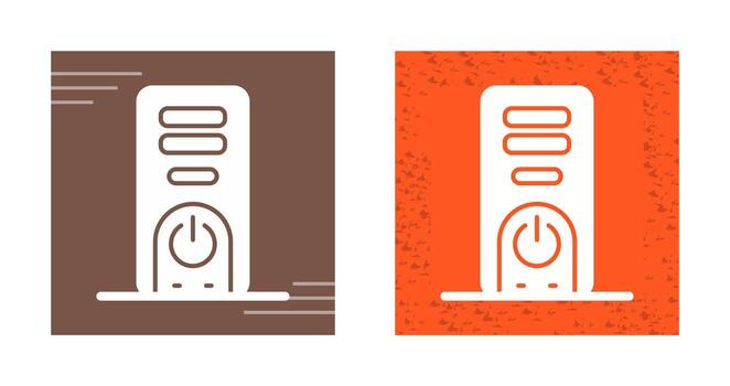 Cpu Tower Vector Icon