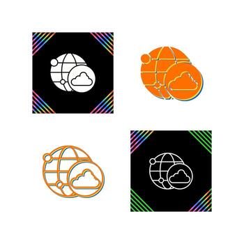 icono de vector de red