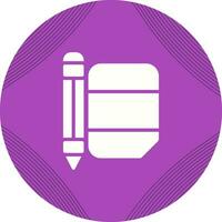 Eraser with pencil Vector Icon