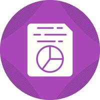 Document Insert Diagram Vector Icon