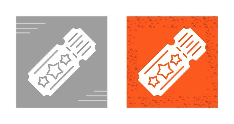 Ticket Vector Icon