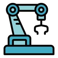 Robot icon vector flat